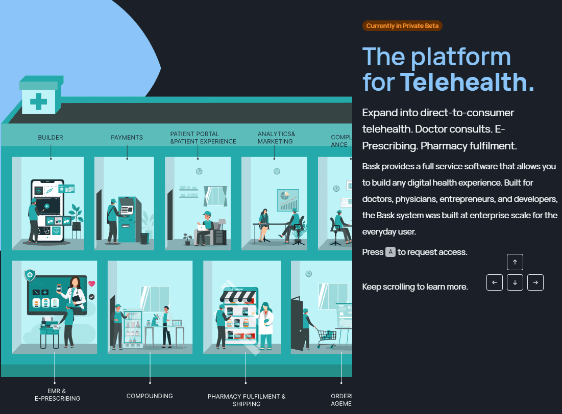 Introducing Bask Health - The Revolutionary Platform for Launching, Scaling or Growing Telehealth Business