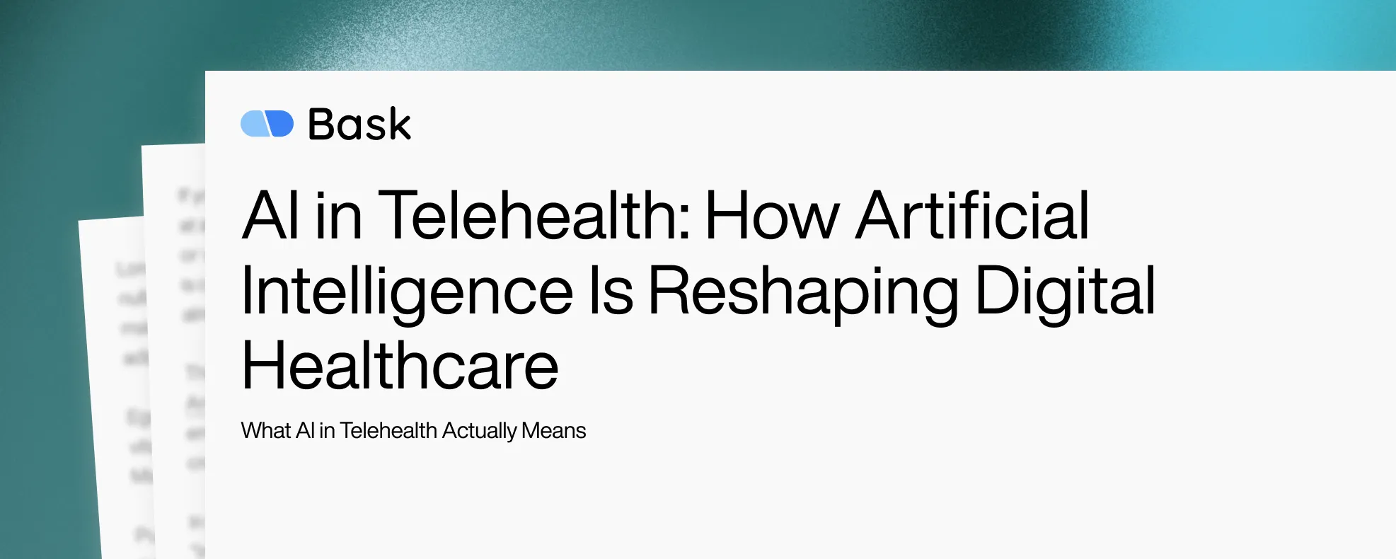 Cover image for AI in Telehealth: How Artificial Intelligence Is Reshaping Digital Healthcare 