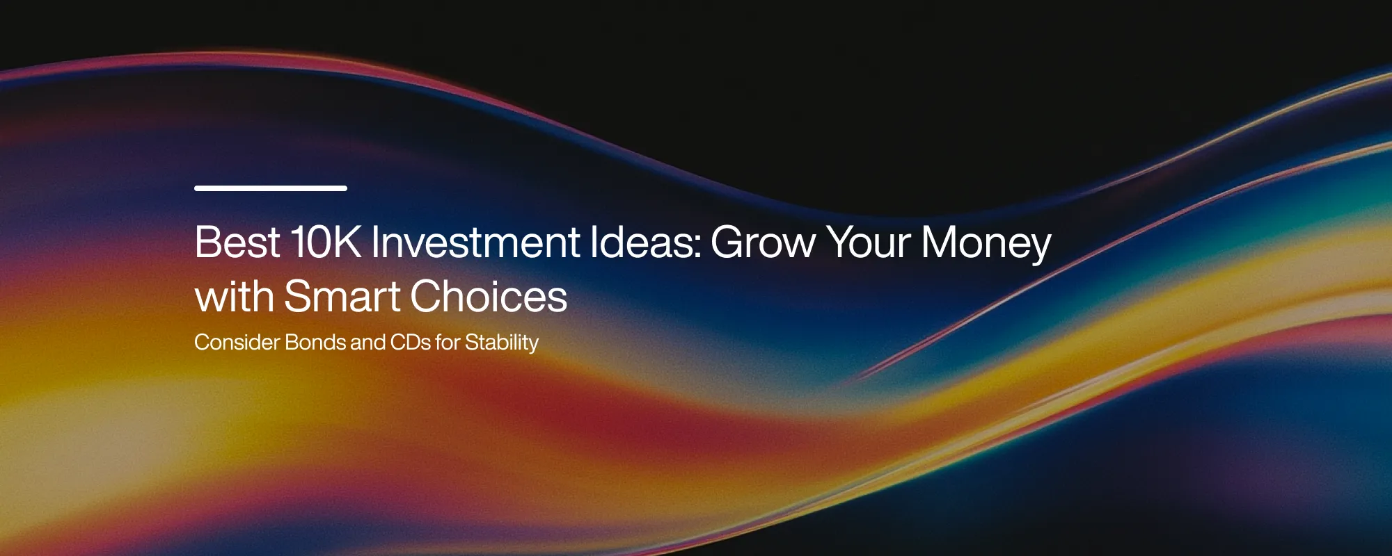 Cover image for Best 10K Investment Ideas to Grow Your Money