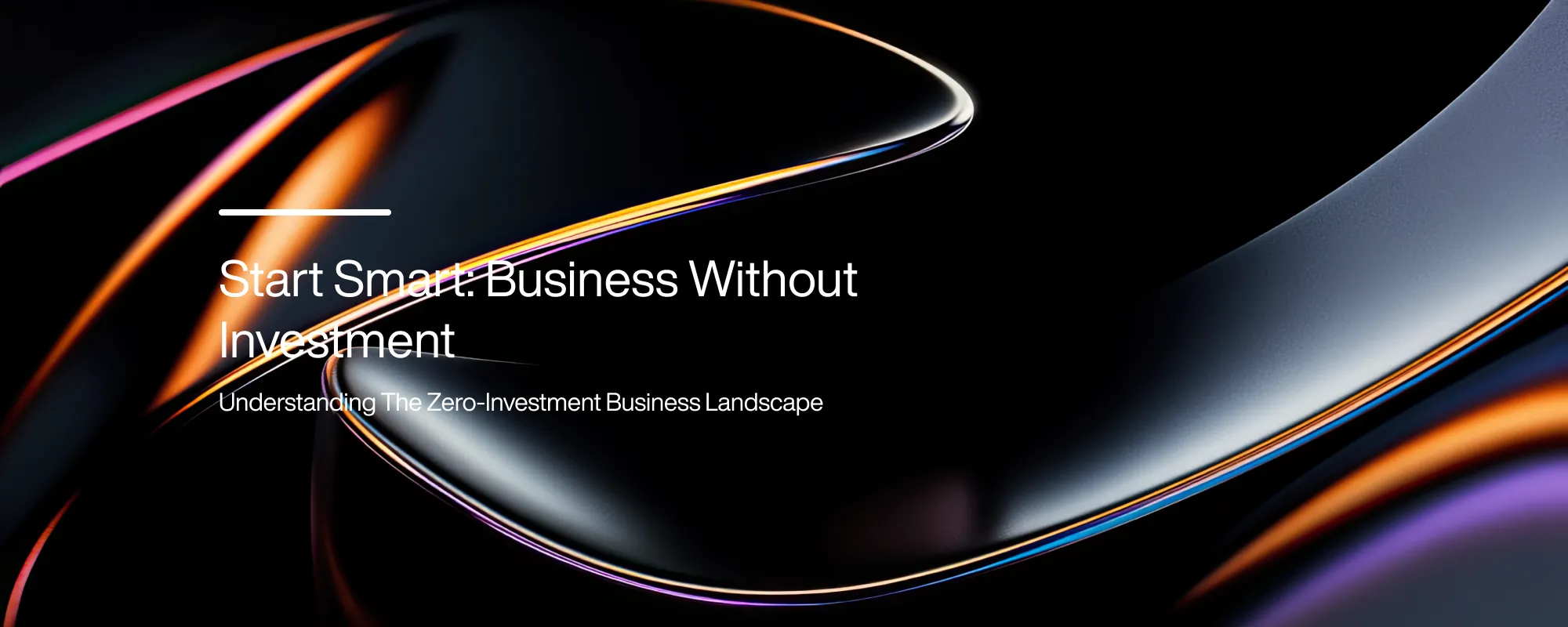 Cover image for Start Smart: Business Without Investment