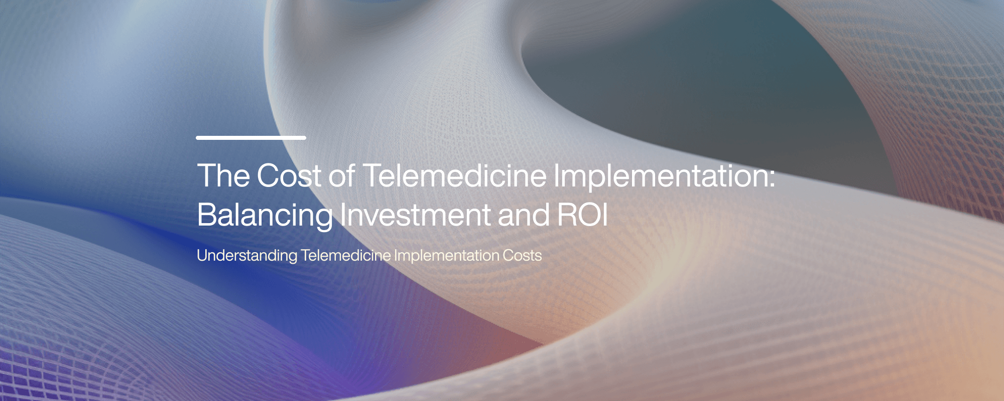 Cover image for The Cost of Telemedicine Implementation: Balancing Investment and ROI