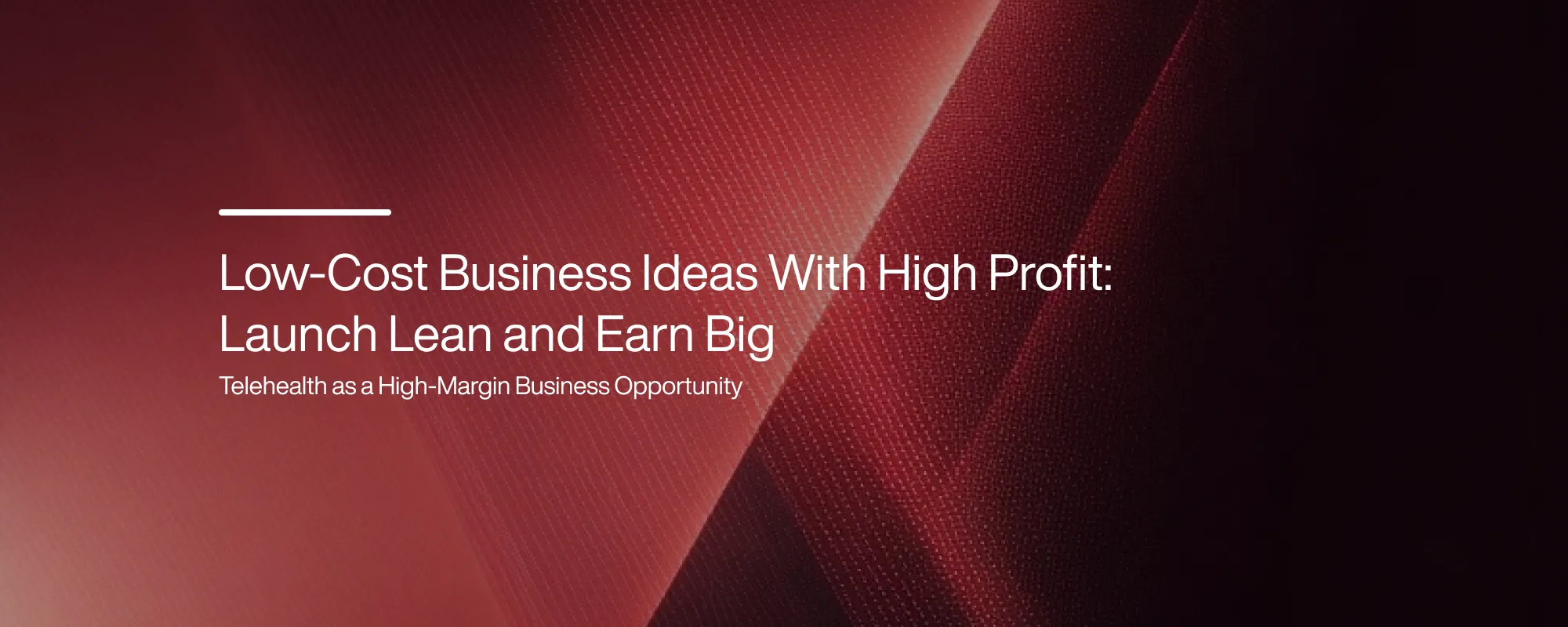 Cover image for Low-Cost Business Ideas With High Profit: Launch Lean and Earn Big