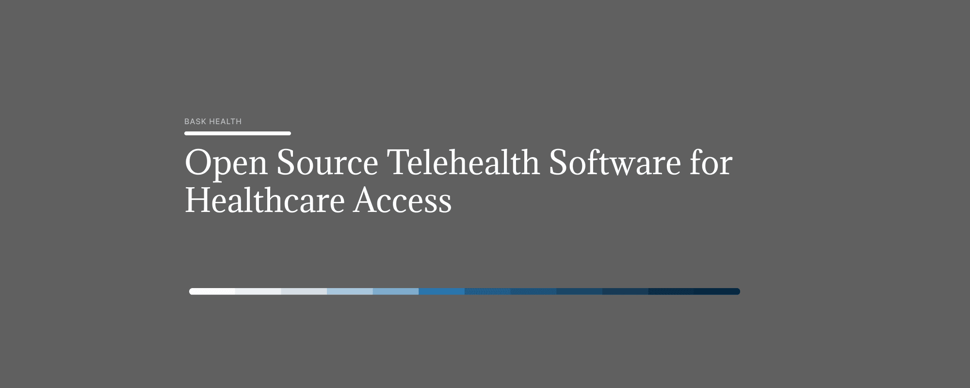 Cover image for Open Source Telehealth Software for Healthcare Access