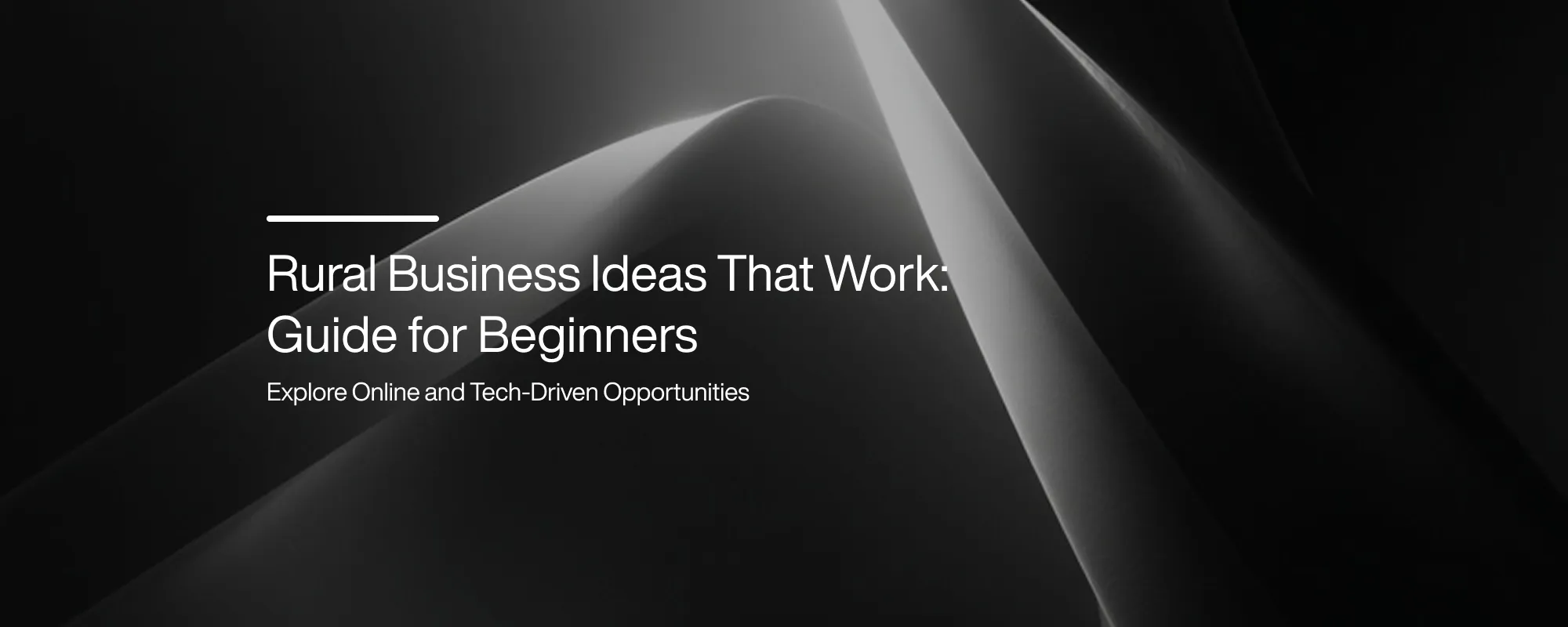 Cover image for Rural Business Ideas That Work: Guide for Beginners