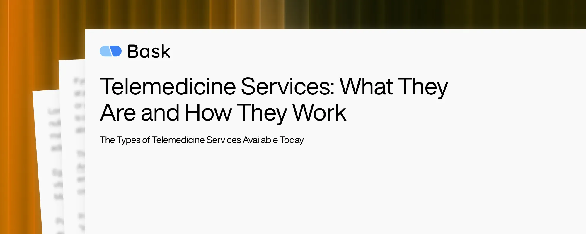 Cover image for Telemedicine Services: What They Are and How They Work 