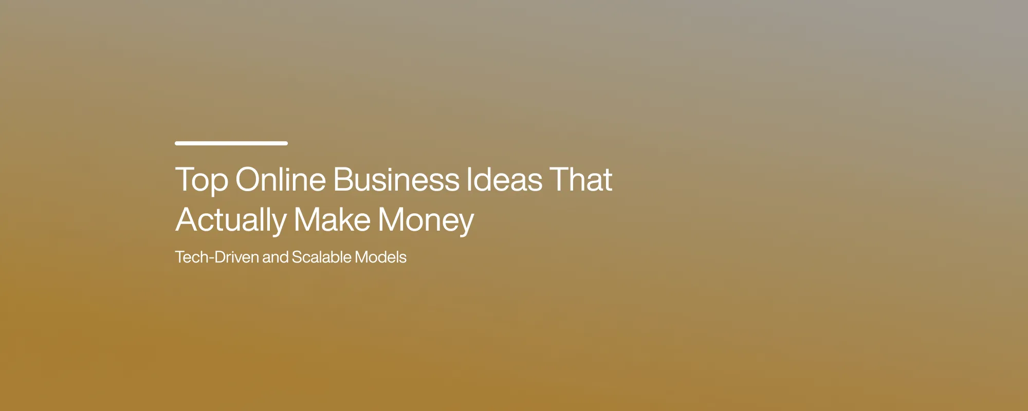 Cover image for Top Online Business Ideas That Actually Make Money