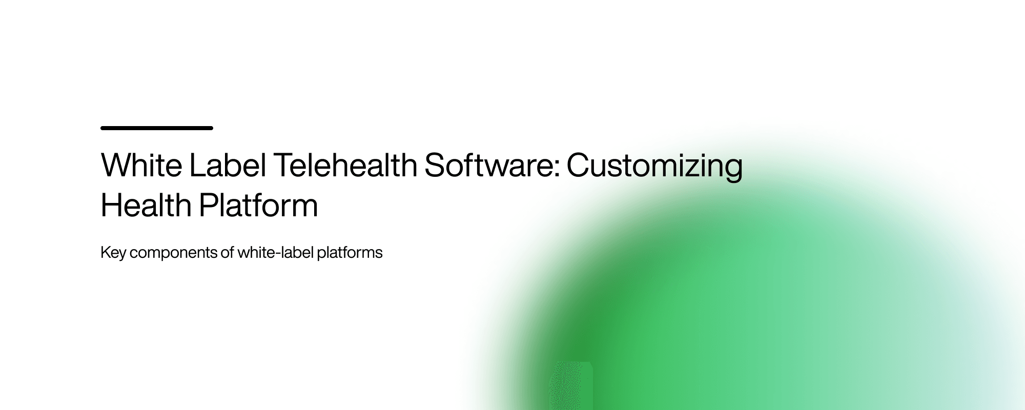 Cover image for White Label Telehealth Software: Customizing Health Platform